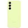 Oryginalne etui Samsung Silicone Cover do Galaxy A55 5G – Limonkowe (Lime)